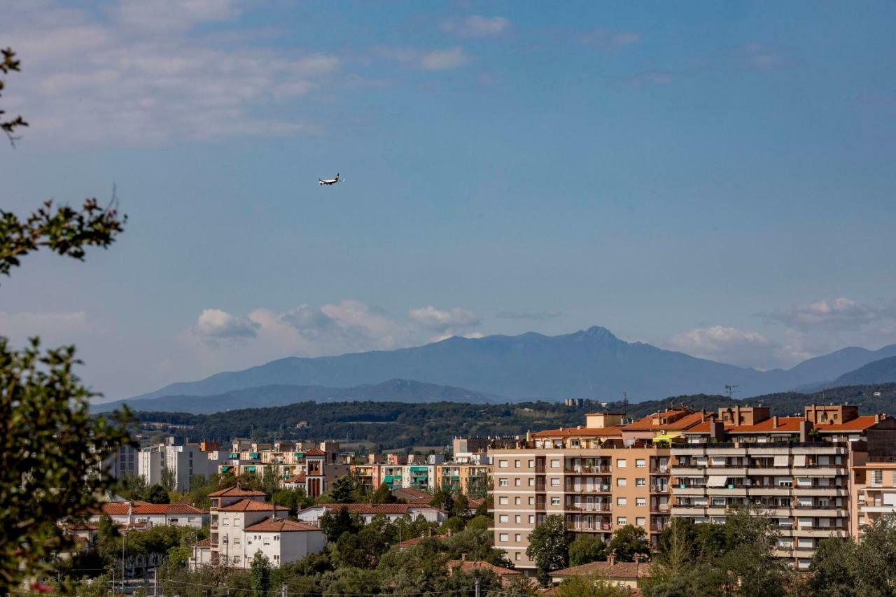 Ático con gran terraza en el corazón de Girona Exterior foto